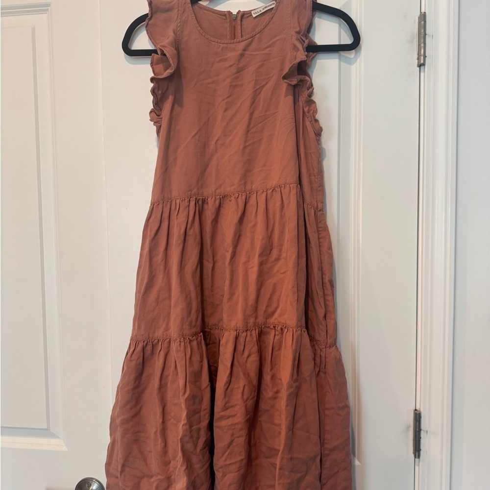 Ulla Johnson Siena Dress in Clay size 8 - Picture 4 of 9